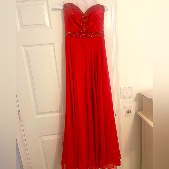 Authentic Sherri Hill #32071 Floor Length Prom Dress - Picture 2 of 8